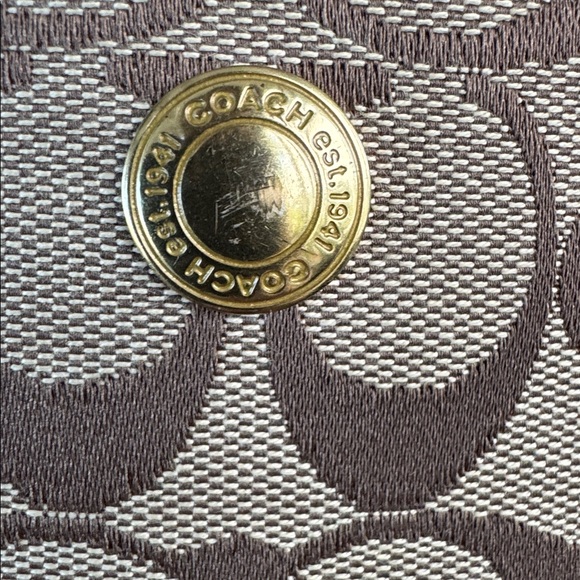 Coach Swingpack Signature Jaquard Crossbody Bag - Picture 12 of 14